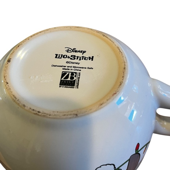 Disney Stitch Mug Xtra Large Ceramic Christmas Lights “Holiday Mischief” - Picture 5 of 5